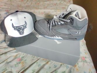 Jordan Wolf greys 5s