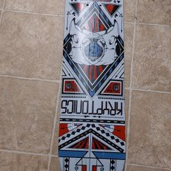 Skateboard Art Work Kryptonics no wheels cosmetic wear
