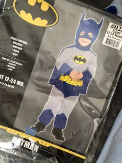 Batman Toddler Costume