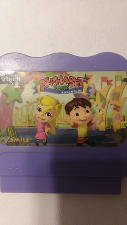 Vtech smile cartridge alphabet Park Adventure