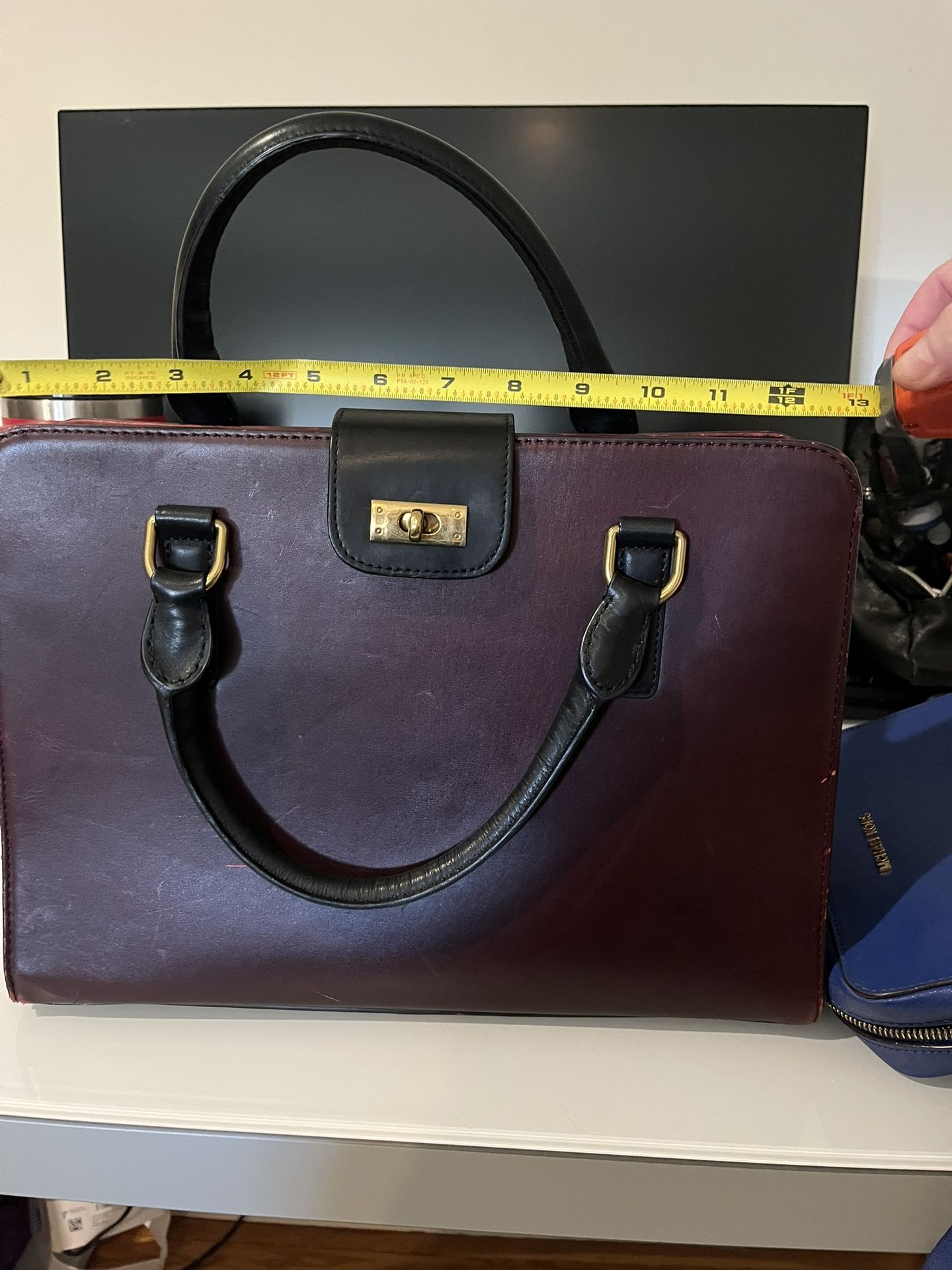 J Crew Burgundy Purse