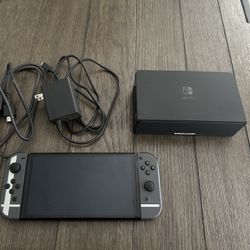 Nintendo Switch OLED Super Smash Bros Edition With Accesories 