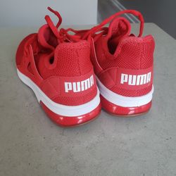 Womens Red Puma Size 7.5 