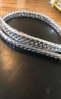 New silver chain