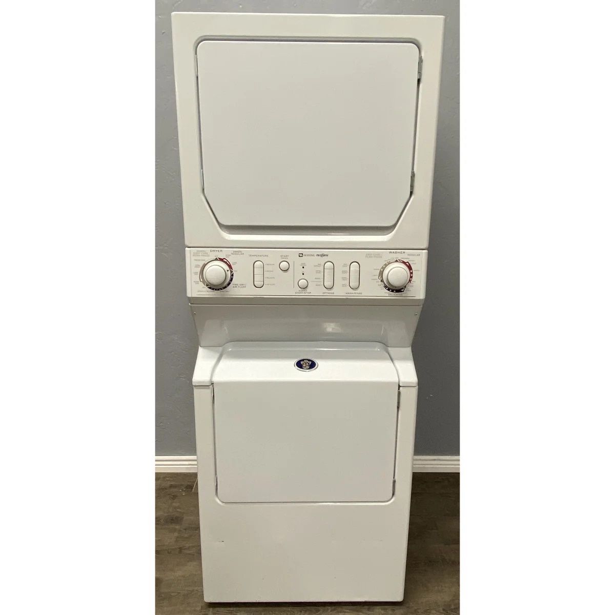 Maytag 3.34 Cu. Ft. Washer & 6 Cu. Ft. Electric Dryer Laundry Center MLE2000AYW