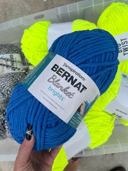New baby blanket yarn