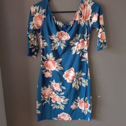 Women's Blue Dress Size Med