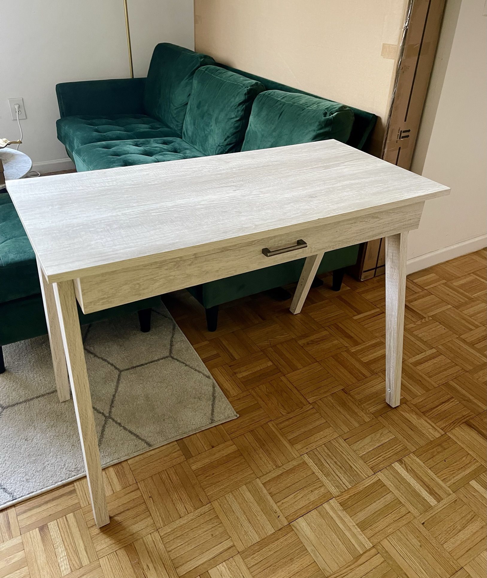 Modern Wood Desk with Drawer