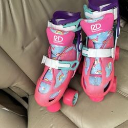 Lightly Worn Skates Size 12-2 Adjustable 