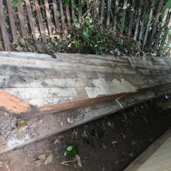 Free 10’ Skids/wood And 7 Pier blocks. Free