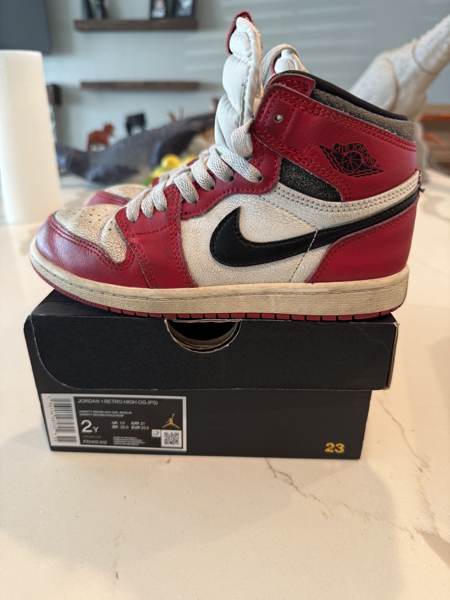 Jordan 1 Varsity Size 2y
