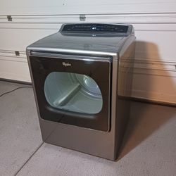 Whirlpool Cabrio Gas Dryer 8.0 Cu Ft Capacity With Steam Function Excellent Working Condition 