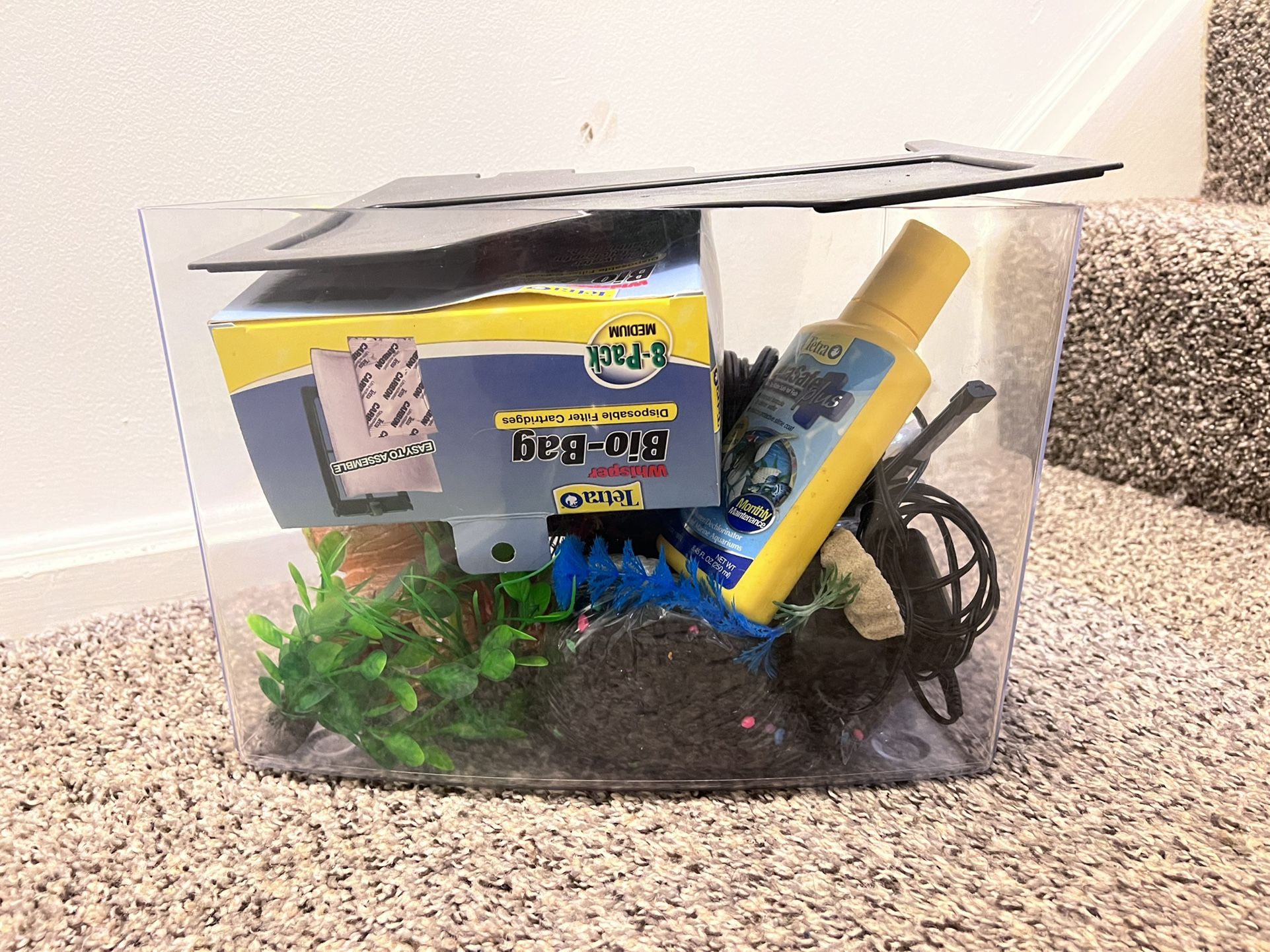 Neon Fish Tank Set