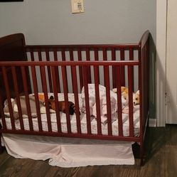 Crib With Changing Table