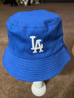 LOS ANGELES DODGERS BLUE/WHITE BUCKET HAT