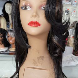 Diva #PFS1B/30, Synthetic Lace Front & Heat Safe Wig.