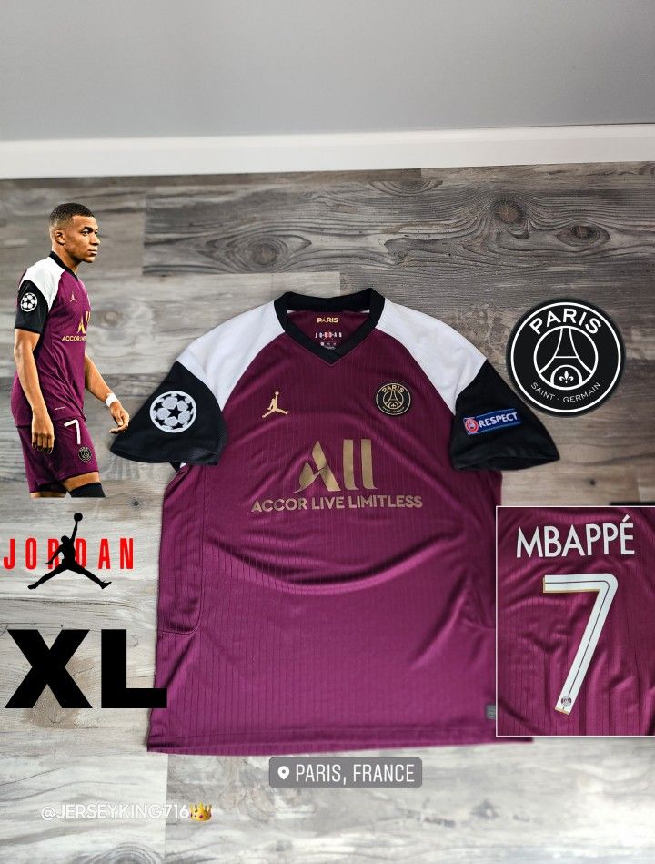 Mbappe Paris Saint-Germain Home Jersey 21/2022 for Sale in Woodbridge  Township, NJ - OfferUp