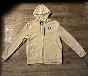 Large True religion zip up hoodie