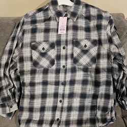 Wild fable long sleeve flannel shirts women's size s/m