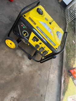 Shop Champion Power Equipment 7850/6250-Watt Recoil Start Dual Fuel Portable Generator