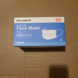 Face Masks 4 Boxes Total 200 Pcs
