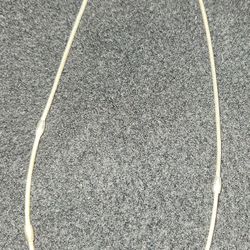 Vintage Sterling Silver Necklace 