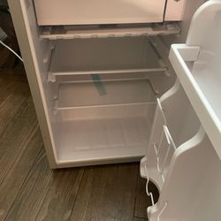 It's A Small Refrigerator And Small Freezer