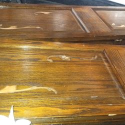 Folding doors 36wx79h 2 PCs  have  oak wood $85 a pc