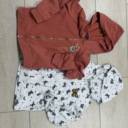 2 Fleece Zipped Hoodies For Kids Size 10/12