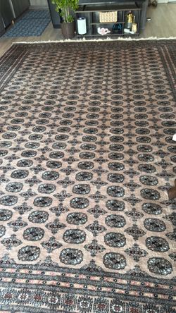 Handmade wool rug