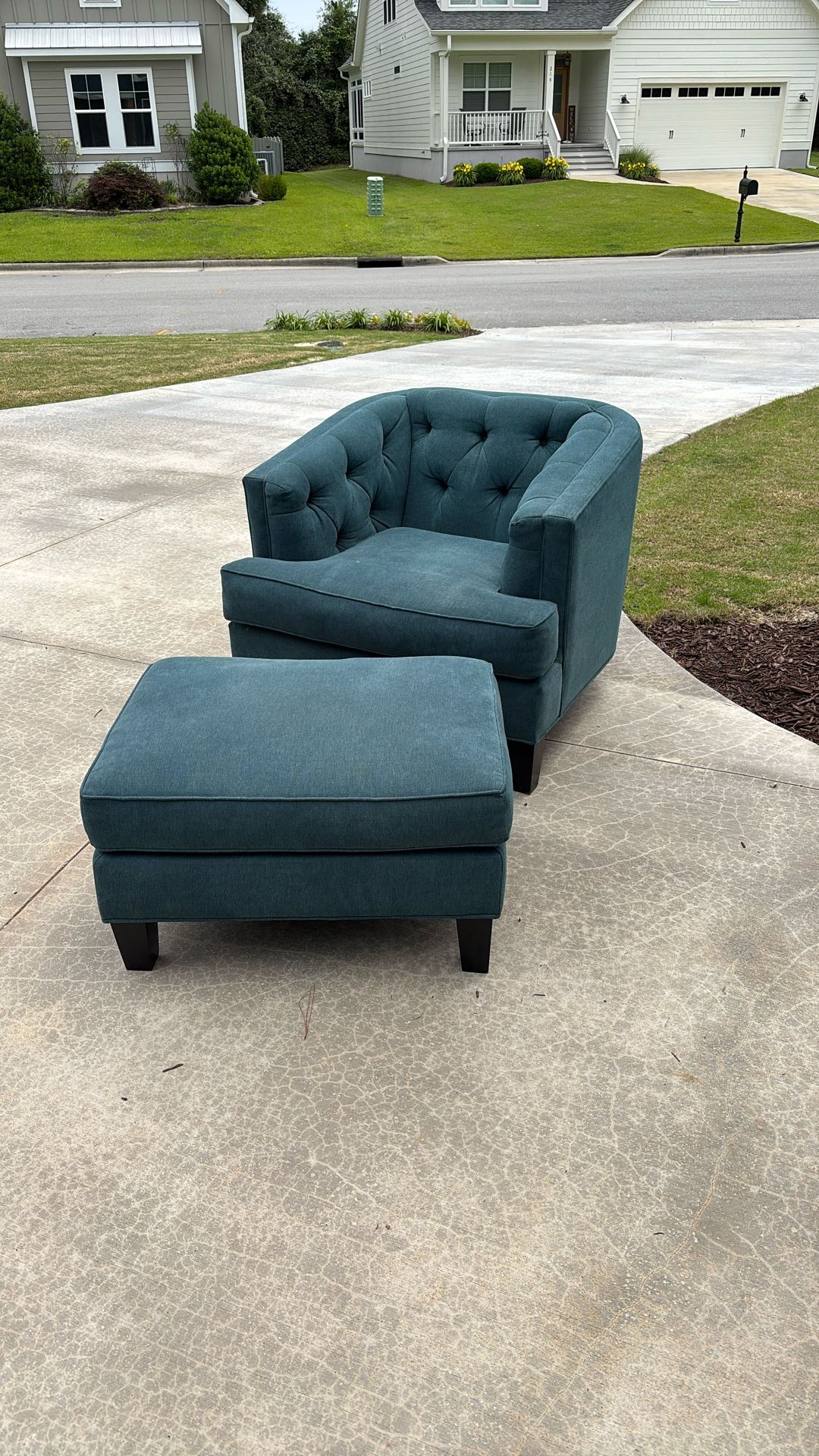 Chair And Ottoman