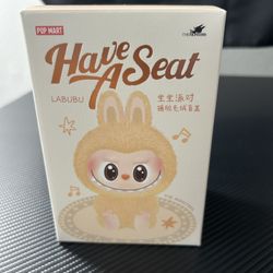 Pop Mart Labubu Have A Seat Series: Hehe (Opened Bottom, New Figure)