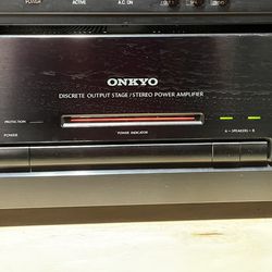 Onkyo M-5100 Stereo Power 2-Channel Power Amplifier
