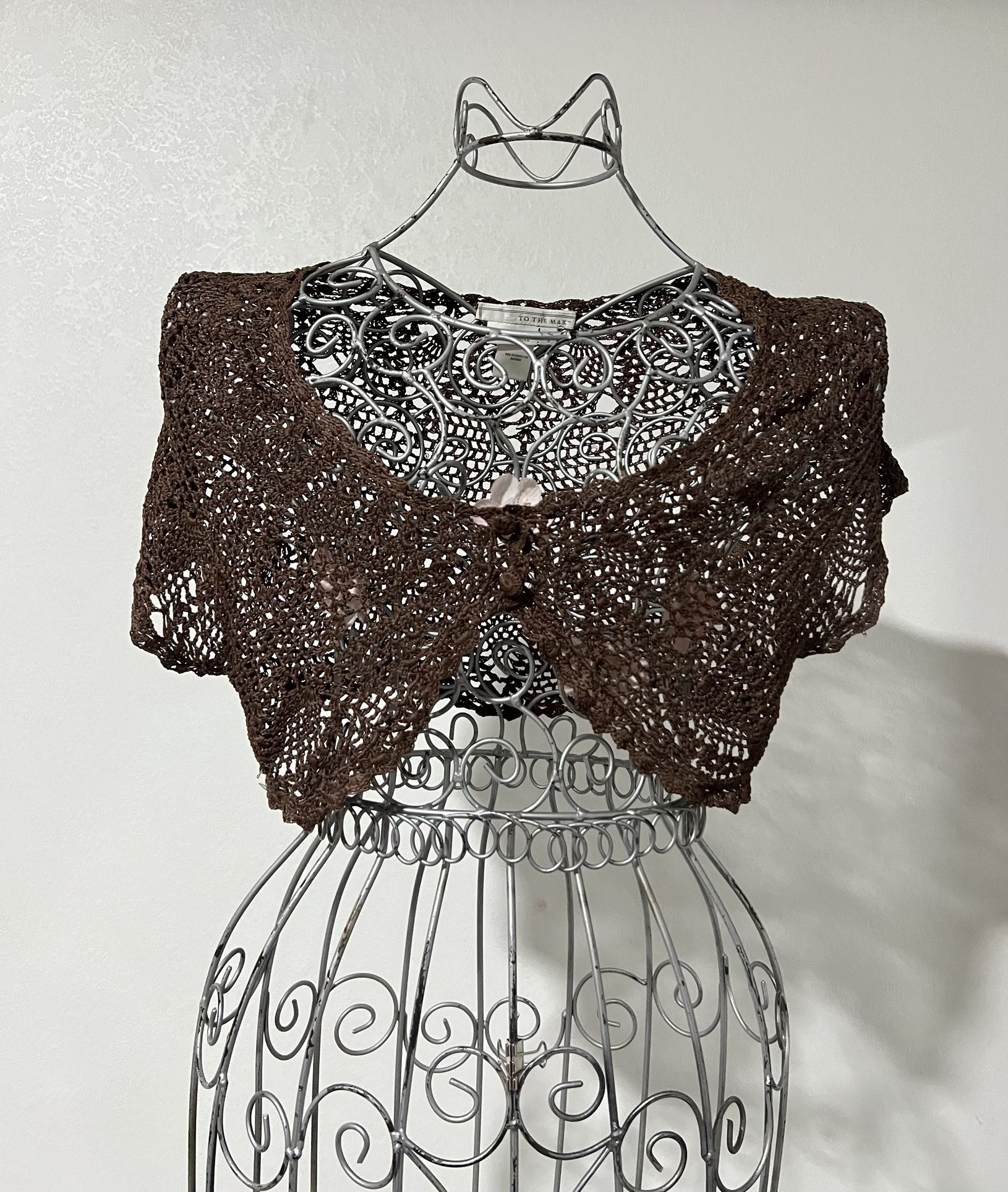 TO THE MAX™ Size S Crocheted bolero