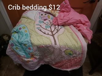 Little girls crib Bedding