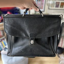 Vintage Coach Work Bag/briefcase 