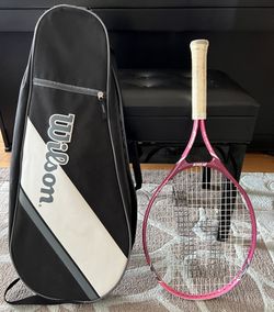 Kids Blue And Pink Tennis Rackets