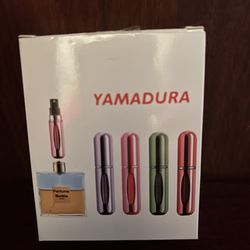 Mini Refillable Perfume Portable Atomizer Bottle Refillable Perfume Spray, Refill Pump for Traveling, Outgoing, 2 pack