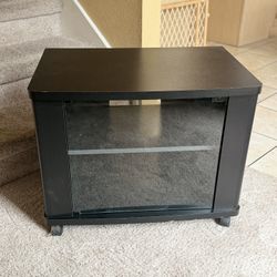 Black TV Game Stand/Cabinet