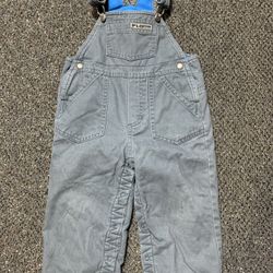The Children’s Place boys size 24 month fleece lined overalls 