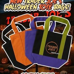 Trader Joe’s Halloween Totes