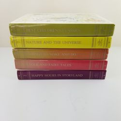 The Bookshelf For Boys And Girls Collection 1987 Vol 2,3,5,7,8 Nursery Rhymes