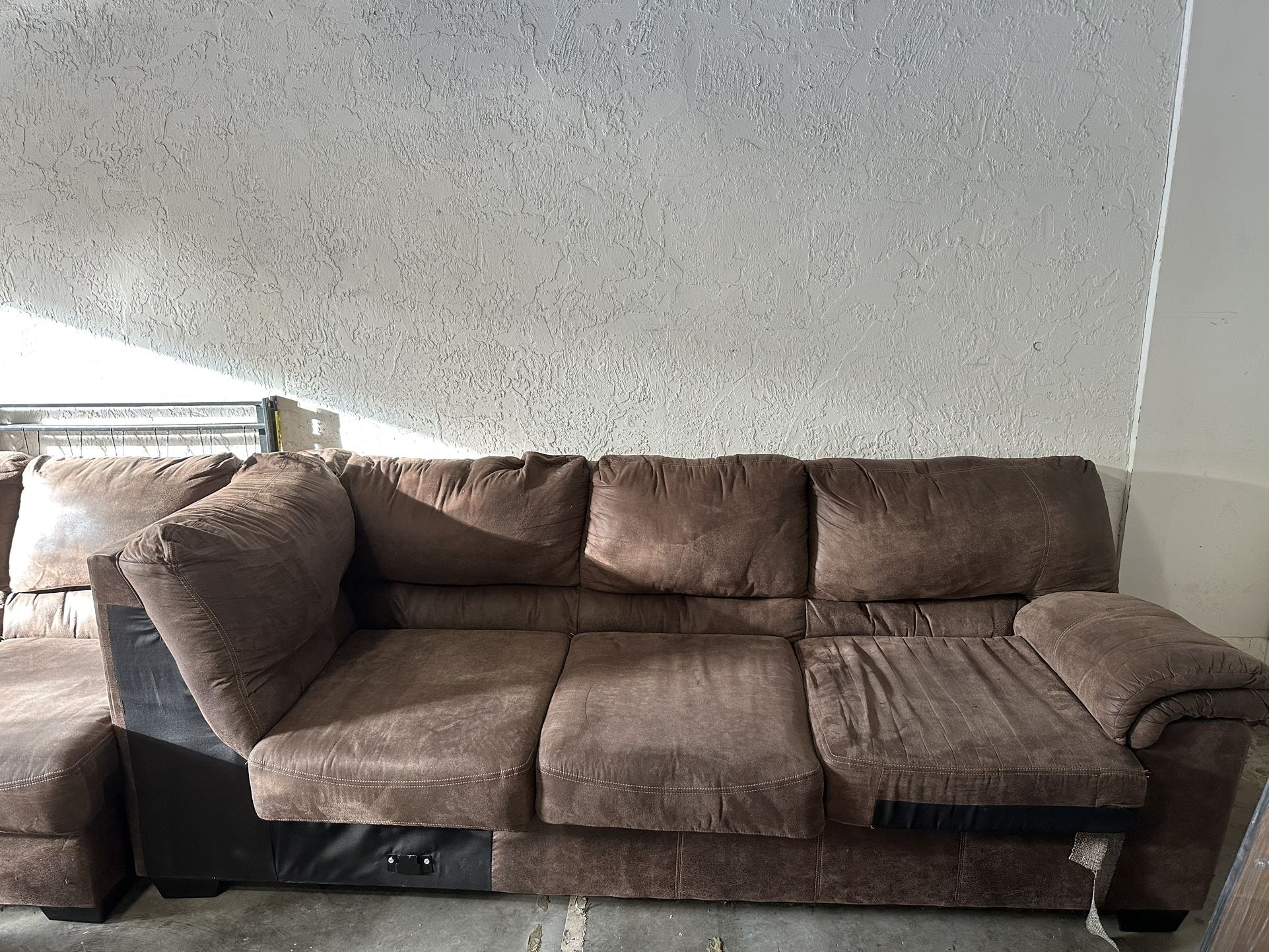 Brown Sectional Couch 
