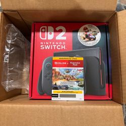 Nintendo Switch 2 + Mario Kart World Bundle and 12 Month Expansion