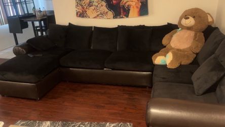 Sectional sofa with lounge