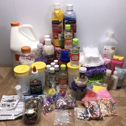 Large Slime Making Supplies Slime Large Supplies Kit Pack Add Ins Slime Kit for Kids Girls Slime Making
