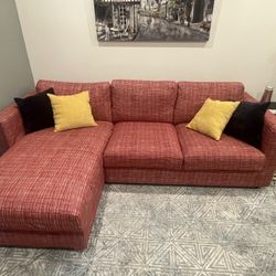 IKEA Couch With Chaise Lounge 
