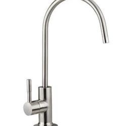 ISPRING European Designer Drinking Water Faucet for Reverse Osmosis Water Filtration Systems in Brushed Nickel