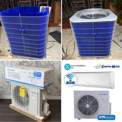 24,000 Btu HEAT Pump Ac Air Conditioner New 