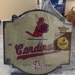 St Louis Cardinals Tavern Sign